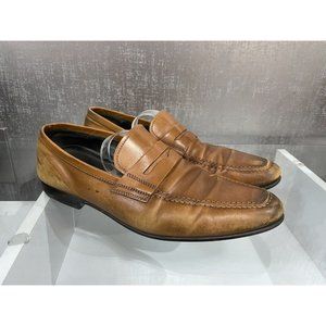 To Boot New York Adam Derrick Brown Leather Loafers Shoes Men's Sz 10.5 (Z13)